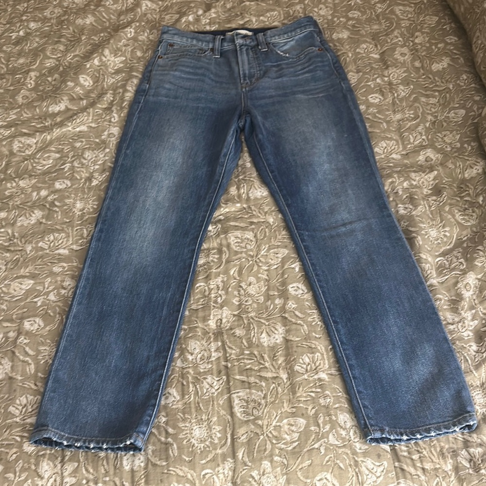 Madewell Classic Blue Denim Jeans size 26 - Picture 2 of 4